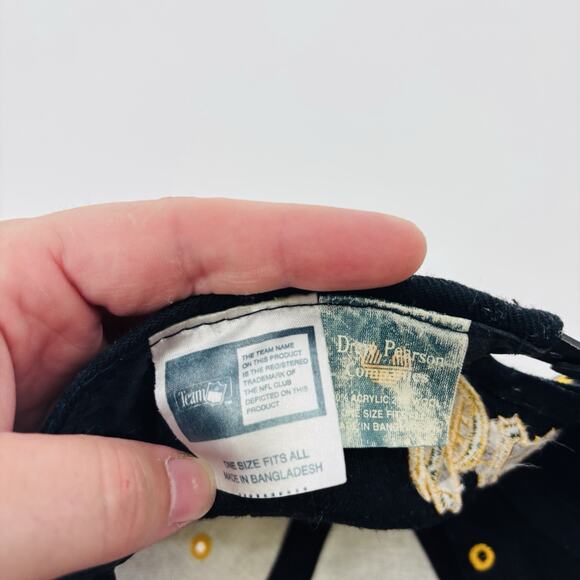 Vintage Green Bay Packers Blockhead SnapBack Hat Drew Pearson Old English - Picture 6 of 6